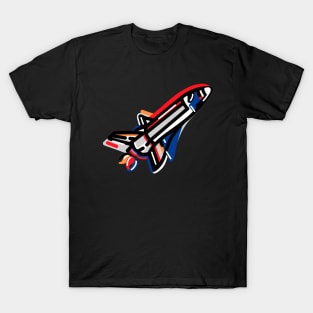 Minimalist Space Ship T-Shirt